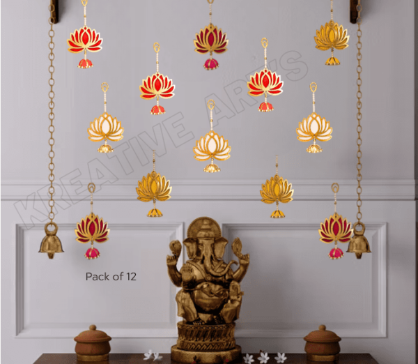 decorative hanging lotus